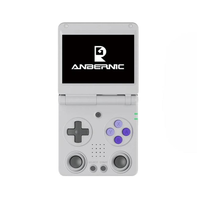 ANBERNIC RG 34XXSP 3.4-inch IPS Linux Retro Console, Quad-Core Cortex-A53, 5G WiFi, Clamshell with Dual Joysticks, 64G, 64G+128G, 64G+256G