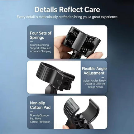 Flexible Hose Desk Clamp Mount Hands-Free Multi-Purpose Holder for Hair Dryer, Mini Fan, Flashlight, and Microphone, 20cm U10, 20cm U11, 30cm U10, 30cm U11, 40cm U10, 40cm U11, 50cm U10, 50cm U11