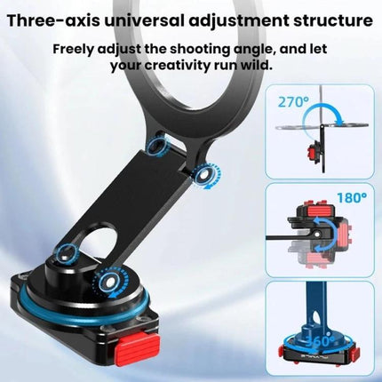 For Insta360 Ace Pro / 2 Flymile Quick-Release Magnetic Extension Stand