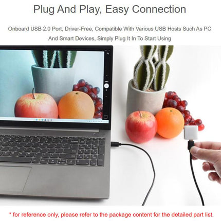 OS05A10 5MP USB Camera Supports USB2.0 Type-C Port And SH1.0 4PIN Header, 33123