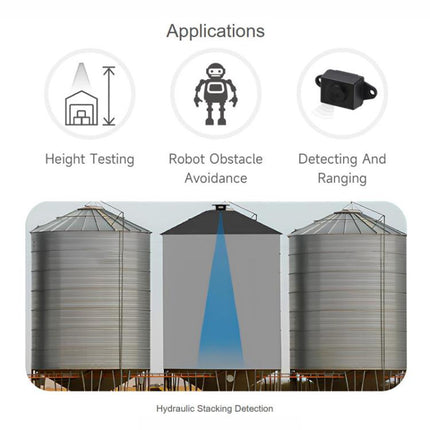WAVESHARE TOF Laser Range Sensor, Based On D-TOF Single-Point Laser Sensor, Support UART Communication