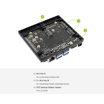 Jetson Orin Nano / NX Super Base Board Based On Jetson Orin Nano/NX AI Module, 33495