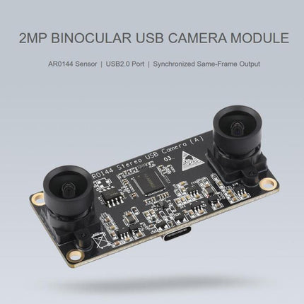 WAVESHARE AR0144 2MP Stereo USB Camera Module, 32695