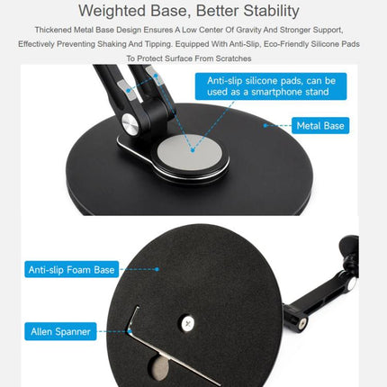 WAVESHARE Portable Monitor Magnetic Adjustable Stand, Compatible With 4-18.5 inch Monitors, Magnetic 4-18.5 inch Monitors