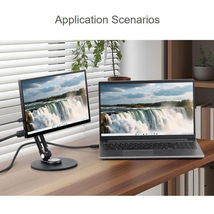 WAVESHARE Portable Monitor Magnetic Adjustable Stand, Compatible With 4-18.5 inch Monitors, Magnetic 4-18.5 inch Monitors