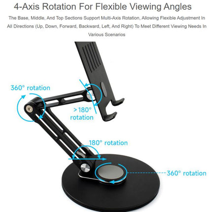 WAVESHARE Portable Monitor Adjustable Stand, Compatible with 4-18.5 inch Monitors, 4-18.5 inch Monitors