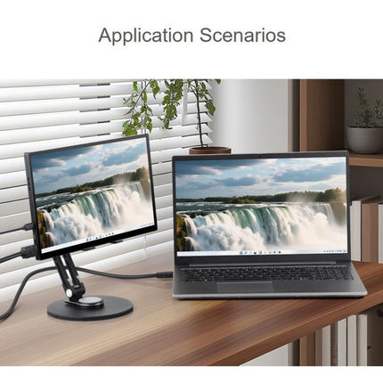 WAVESHARE Portable Monitor Adjustable Stand, Compatible with 4-18.5 inch Monitors, 4-18.5 inch Monitors