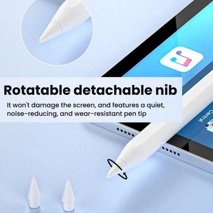 For IPad 2018 Or Later Three-LED Power Indicator Anti-Misclick Tilt-Sensitive Pressure-Sensitive Active Capacitive Stylus