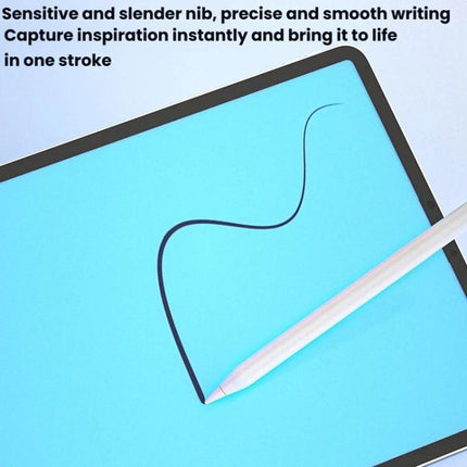 For IPad 2018 Or Later Three-LED Power Indicator Anti-Misclick Tilt-Sensitive Pressure-Sensitive Active Capacitive Stylus
