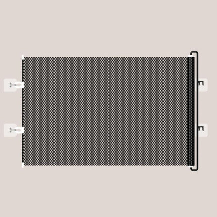 Anti-Jump Retractable Pet Gate Pet Barrier Anti-Escape Door Panel For Cats, 40 x 125cm, 45 x 125cm, 50 x 125cm, 58 x 125cm, 68 x125cm, 75 x 140cm, 85 x 140cm