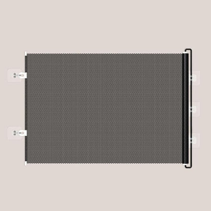 Anti-Jump Retractable Pet Gate Pet Barrier Anti-Escape Door Panel For Cats, 40 x 125cm, 45 x 125cm, 50 x 125cm, 58 x 125cm, 68 x125cm, 75 x 140cm, 85 x 140cm