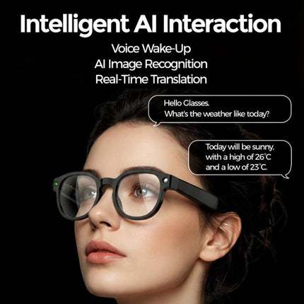 AIMB-S1 Smart Glasses Support 2MP Camera, 1080P Video Recording, Audio Recording & AI Translation