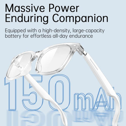 V6 Max UV Protection Smart Glasses Support Bluetooth Calling, Music Play & AI Assistant