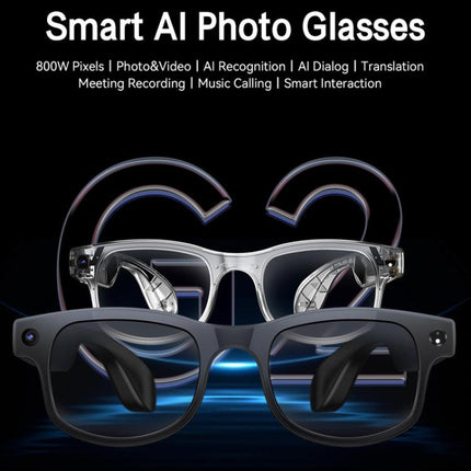 AIMB-G2 Smart Glasses Support 8MP Camera, AI Translation, Human Recognition & Audio Recording