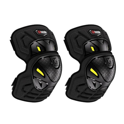 Kewig 2pcs Quick-Release Shockproof Motorcycle Riding Protective Covers Anti-Fall Knee & Elbow Pads, Elbow Guard L, Elbow Guard M, Knee Guard L, Knee Guard M