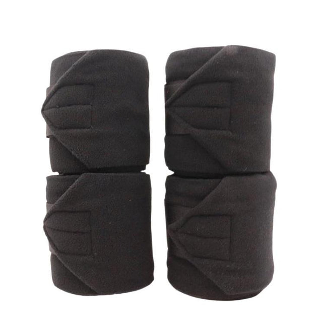 4pcs/ Pack Thick Fleece Horse Leg Wraps Adhesive Horse Leg Wraps