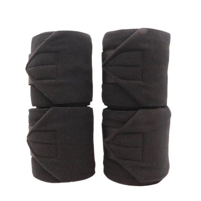 4pcs/ Pack Thick Fleece Horse Leg Wraps Adhesive Horse Leg Wraps