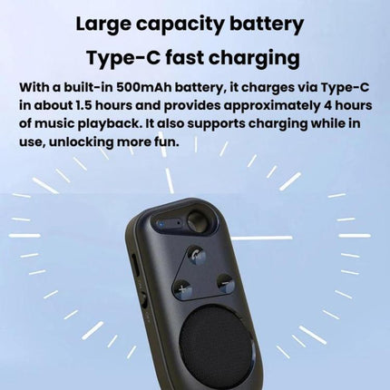 SP18 Wearable Bluetooth Speaker Portable Waterproof Outdoor Audio Speaker, SP18