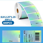 500pcs Laser Silver