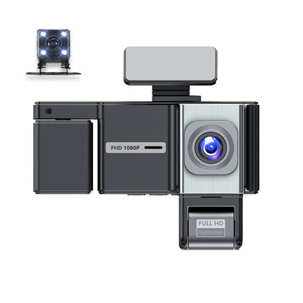 1080P High-Definition Infrared Night Vision Car DVR, Front + Left + Right Lenses, Front + Left + Right + Rear Lenses, Front + Left + Right + Rear Lenses, WIFI Connectivity