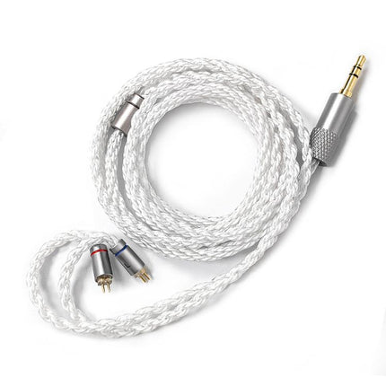 Upgraded Dual-Pin Headphone Cable With Single-Crystal Copper, Length: 1.2m, 3.5mm+4.4mm, 3.5mm+4.4mm+Type-C