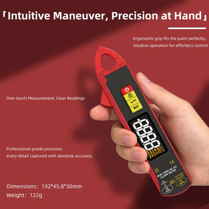 High Precision Smart Clamp Meter AC/DC 100A 6000-Count Multimeter, UX1