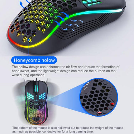 iMICE MK-X30 RGB Lighting Customizable 1.5m Wired Mechanical Gaming Keyboard Mouse Set