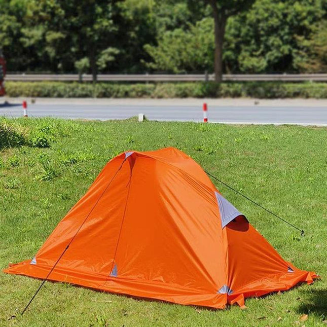 Kaima Outdoor Lightweight Waterproof Camping Tent Waterproof Breathable & Mosquito-Proof Tent, No Snow Skirt Orange, With Snow Skirt Orange, No Snow Skirt Grey, With Snow Skirt Grey, No Snow Skirt Blue, With Snow Skirt Blue