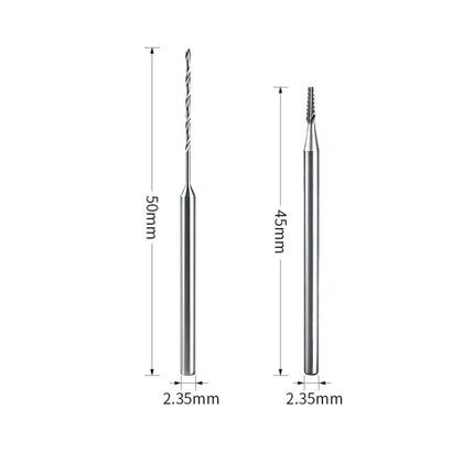 Slipped Thread Drill Bits Screwdriver Accessories for Mobile Phone Repair, Drilling Short Version, Drilling Long Version, Remove Drill Bit