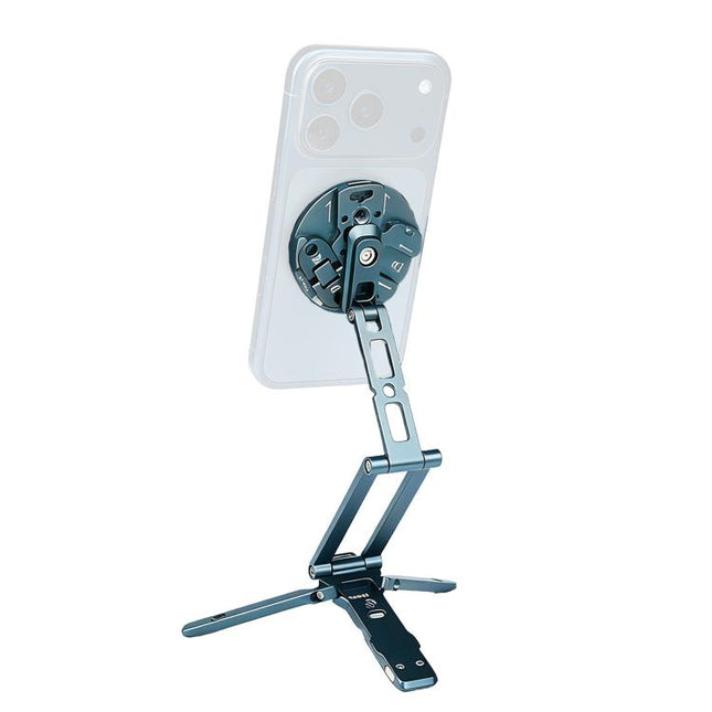 XILETU All-In-One Magnetic Phone Mount With 1/4-Inch Screw, Action, Cold Shoe, NATO Interfaces, MI-1, MI-1+XJ-28 Bracket, MI-1+MC-22S Gimbal+XT-18S Tripod