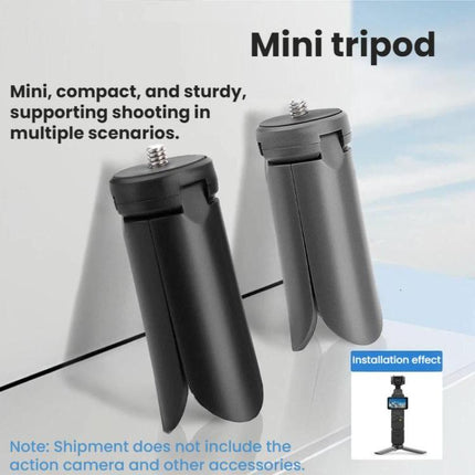 For DJI Osmo Pocket 3 / Insta360 X4 / X5 BRDRC Desktop Fixed Support Tripod