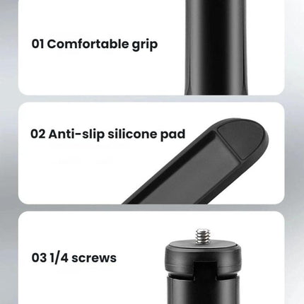 For DJI Osmo Pocket 3 / Insta360 X4 / X5 BRDRC Desktop Fixed Support Tripod