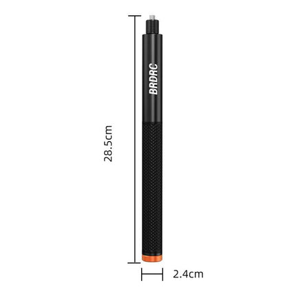 For DJI Osmo Pocket 3 / Action 6 / Insta360 X5 BRDRC Telescopic Extension Pole Selfie Stick