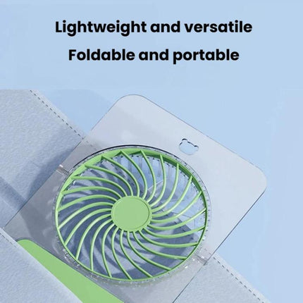 JP-08 Ultra-Thin Desktop Mini Fan Quiet Transparent Digital Display Fan For Office Desk