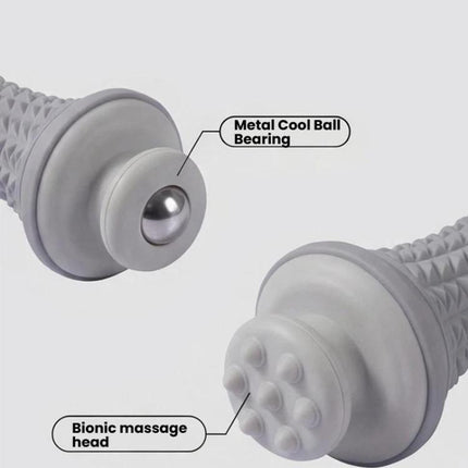Multifunctional Massage Roller Arch Trainer Yoga Muscle Relaxation Plantar Fascia Roller Foot Massager, Pink Magnetic Bead, Green Magnetic Bead, Gray Magnetic Bead, Purple Magnetic Bead, Pink Stainless Steel Bead, Green Stainless Steel Bead            ...