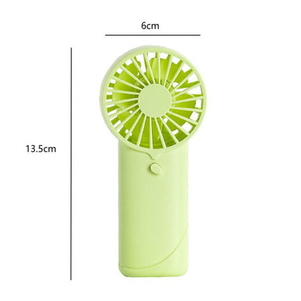 F50 Compact Mini Handheld Fan High Wind Desktop Fan For Dormitory