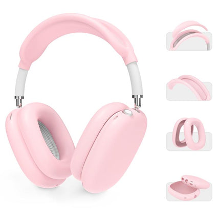 For AirPods Max 2 / Max AhaStyle WG135 4-Piece Set Head-Mounted Silicone Protective Cover