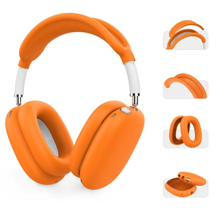 For AirPods Max 2 / Max AhaStyle WG135 4-Piece Set Head-Mounted Silicone Protective Cover