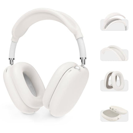 For AirPods Max 2 / Max AhaStyle WG135 4-Piece Set Head-Mounted Silicone Protective Cover