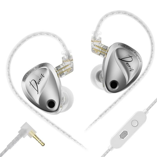 KZ Duonic Dual Power Triple Magnet Planar Magnetic 1.2m Wired HiFi Earphone, Original Sound 3.5mm, Original Sound 3.5mm With Mic, Original Sound Type-C Sound Card, Enhanced Tuning 3.5mm, Enhanced Tuning 3.5mm With Mic, Enhanced Tuning Type-C Sound Card