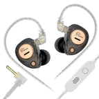 Transparent Black With Mic