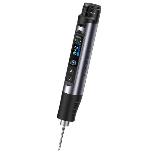 FNIRSI HS-03 0.96 Inch Screen Wireless Constant Temperature Electric Soldering Iron Mini Repair Soldering Iron Tool Kit
