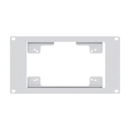 HomeRack 7 Inch DSI Display Mounting Panel, 3U Mounting Space, Compatible With Official Raspberry Pi 7inch Touch Displays, Waveshare 34390