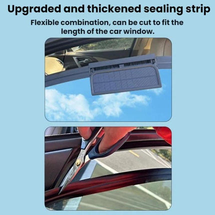 3 In 1 Solar-Powered Vehicle-Mounted Ventilation Cooling Circulating Exhaust Fan