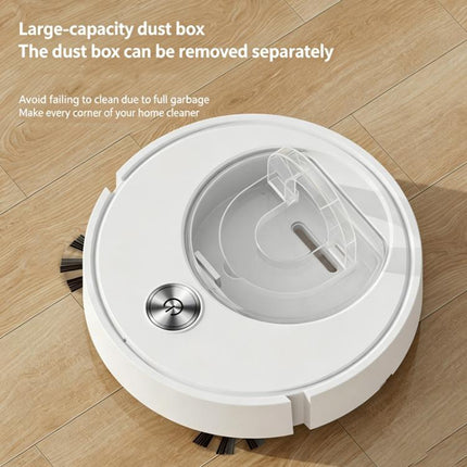 Robot Vacuum Cleaner 3-in-1 Sweeping, Vacuuming & Mopping With Visual Large Dustbin
