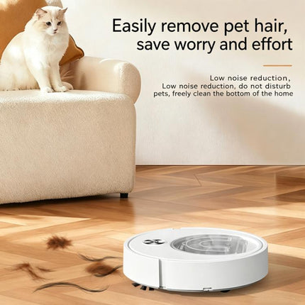 Robot Vacuum Cleaner 3-in-1 Sweeping, Vacuuming & Mopping With Visual Large Dustbin