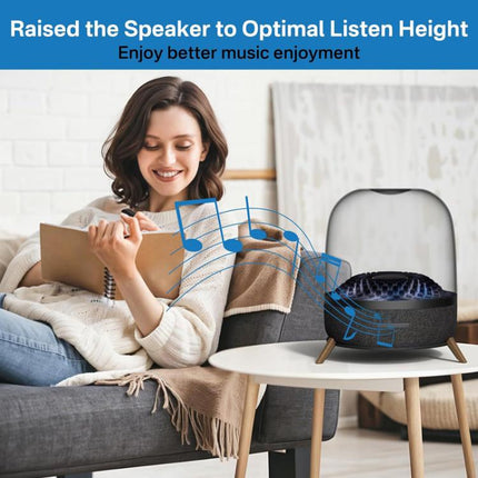 JJ-9301-B-0 For Harman Kardon SoundSticks 4 / Aura Studio 3 / 4 Metal Speaker Stand