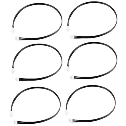Waveshare 5264-3PIN Servo Cable Compatible With ST / SC / CF Series Servos, 6pcs 300mm, 6pcs 900mm, 3pcs 300mm + 3pcs 900mm