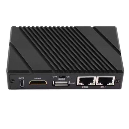 For Raspberry Pi CM5 Gigabit / 2.5G Dual Ethernet Mini-Computer Supports Dual RJ45 Ethernet Ports, 4K Display Output And Dual MIPI Interfaces, Waveshare 34180