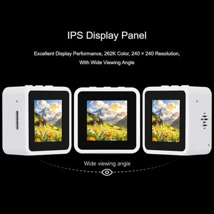 Waveshare 33868 ESP32-S3 1.54 Inch LCD Display Development Board 262K Color, Supports Dual Microphones, 2.4GHz Wi-Fi And BLE 5, 33868
